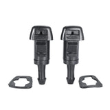 2Pcs Windshield Washer Wiper Nozzles Spray Jet 5303833AA for Chrysler Dodge Avenger Journey Caliber Jeep Compass Grand Cherokee - Lootquake