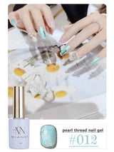 MIANEL 1-12pcs 12ML Mother-of-pearl Textured Gel Nail Polish With Aurora Effect, 2025 New Japanese-style Summer Top Selling