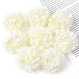 10Pcs Artificial Flowers Silk Hydrangea Fake Flower Head For Wedding Decoration Party Home Decor DIY Wreath Gift Craft Accessory