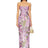2025 Summer New Bra Heavy Industry Sequins Split Long Dress Women's Elegant Celebrity Club Party Evening Dress Wholesa - Lootquake
