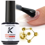1 PCS Nail Gel Polish Ultra Glossy Top Coat Base Gel Semi Permanent UVGel Varnish Sealer Finish Transparent Diamond Top No Wipe