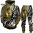 New 3D Fishing Art Print Casual Couple Hoodies Outfits Hip Hop Streetwear Hooded Sweatshirt+Sweat Pants Men's Tracksuit Set - Lootquake