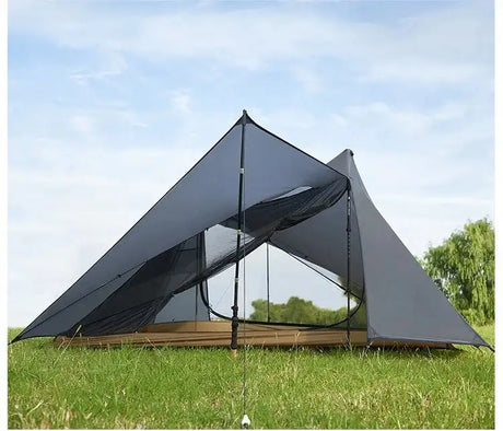 ASTA GEAR Yun Chuan double-sided silicon-coated double A pyramid 15D nylon rodless camping hiking outdoor tent - Lootquake