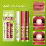 Lipstick Moisturizing Solid Lip Rouge Hydration Lip Gloss 1 set Red Pink Long Lasting Waterproof