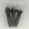 Lot de 3 pinceaux de maquillage pour femme, houppette à tête de champignon, pour fond de teint, correcteur, estompeur, avec manche lisse, outils de beauté