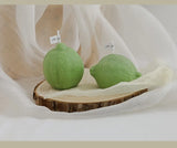 Bougie parfumée décorative au citron, cadeau d'anniversaire parfumé DIY, bougie imitation fruit