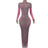 Sexy Party Banquet Evening Dresses Women Sparkly Rhinestone Long Dress Nightclub Singer Stage Costume Festival Clothing Cuixing - Lootquake