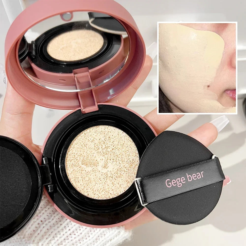 Base de maquillaje con cojín de aire BB Cream, cobertura total, resistente al agua, duradera, control de grasa, corrector CC Cream, base de maquillaje facial, cosmética coreana