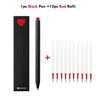 KACO Gel Pens Sets School Office Supplies for Kids 0.5mm High-capacity Heart / Star Sign Writing Gadgets Love Gift Cute Items
