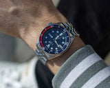 SEIKO Men's Sports Quartz Waterproof Watch, Multifunctional Dial Luminous Hands and Markers, Stainless Steel or Rubber Strap. - Lootquake