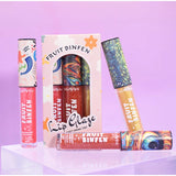 3pcs Oil Painting Lip Gloss Set,Mirror Water Glow Moisturizing Brighten Lipstick,Hydrating Nourishing Fruit Flavor Lip Care Balm