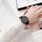 Simple Black White Women Quartz Watches Minimalist Design Silicone Strap Bracelet Wristwatch Women's Watch Reloj Mujer Relogio - Lootquake
