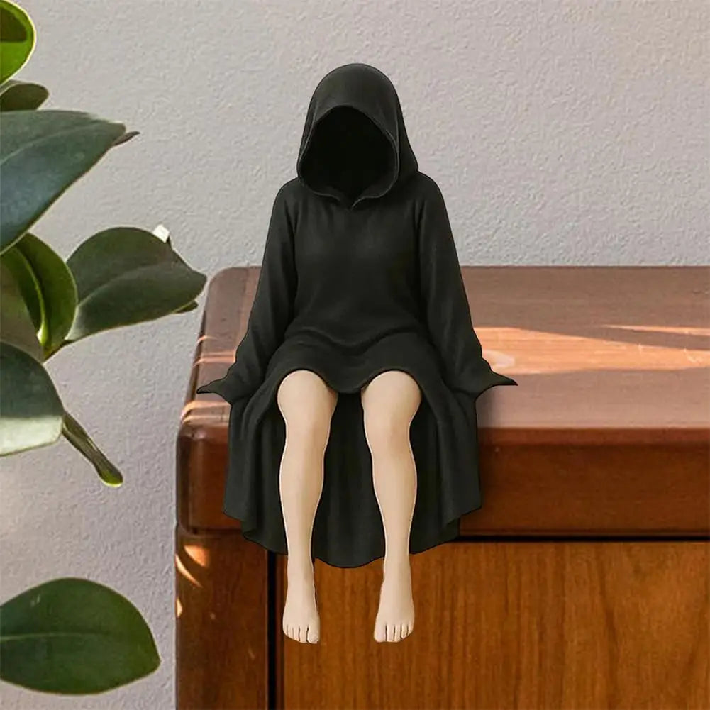 Statue mystérieuse en résine gothique, décoration pour la maison ou le bureau, décoration d'Halloween