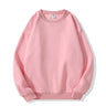 Solid Colors Men's Crewneck Sweatshirt,Cotton-blend Pullover - Lootquake