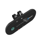 Kit mains libres Bluetooth pour voiture, clip pare-soleil, récepteur audio sans fil, haut-parleur stéréo sans fil, lecteur de musique MP3
