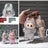 V1 V2 Labubu Protective Cover Labubu Protector Case Sitting Party Transparent Protective Shell Dust Cover Doll Transparent Cover - Lootquake