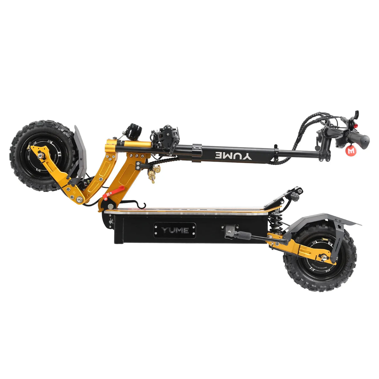 YUME X11+ Electric Scooter 6000W 60V 30Ah Battery Dual Motors 11inch Tires 90KM Max Mileage 150KG Max Speed 95km/h E-Scooter