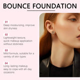 Base de maquillaje impecable EELHOE, resistente al agua, con brillo, control de grasa, cobertura total, maquillaje, cosméticos, iluminador, base facial, 20 g