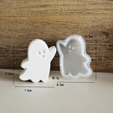Halloween Decoration Diy Mold Skeleton Bat Mask Jack Ghost Silicone Mould Car Aromatherapy Plaster Doll Pinch Molds