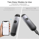 Enceinte Bluetooth sans fil à conduction osseuse, portable, à placer sous l'oreiller, carte TF 32 Go intégrée pour dormir