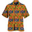Colourful Bohemia African Graphic Shirts For Men Clothing Fashion Mens Short Sleeve Casual Y2k Lapel Blouse Summer Beach Tops - Lootquake