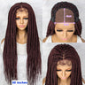 30" Box Braids Wig | 4x4 Lace Front | Braiding Hair