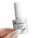 Venalisa Nail Gel Polish 7.5ml #758 Funny Bunny Milky White VIP3 Collection Long Wear Diamond Top Coat Soak Off UV LED Gel Nail