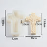 Cross Angel Virgin Mary Jesus Candle Silicone Mold Handmade Greek Mythology Sculpture Plaster Candle Soy Wax Mould Home Decor