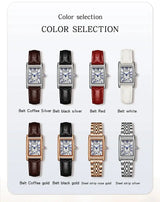 SANDA 1116 New Fashion 2024 Elegant Design Rectangle Dial Water Resistant Quartz Movement Business Women Analog Wrist Watch - Lootquake