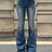 Women Flare Stretch Moustache Jeans Fashion Skinny Bell Bottom High Waist Gray Denim Pants Lady Classic Y2K Punk Long Trousers - Lootquake