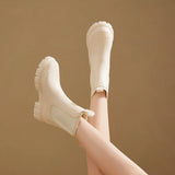 Stylish Women's Rain Shoes for Summer: Short-cylinder, Low-top, Wear-resistant and Waterproof Water Boots