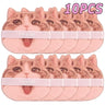 10PCS Cute Cat Makeup Puff Foundation Cosmetic Puff Smooth Powder Concealer Beauty Dry and Wet Dual-use Powder Puff Makeup Tool