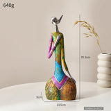 Creative Abstract Home Decor Character Sculpture Living Room Modern Art Dolls Desktop Decorations Accessories Gifts