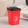 1:12 Dollhouse Mini Trash Can Garbage Truck Cans Curbside Vehicle Garbage Separation Bin Storage Box Home Desk Dustbin