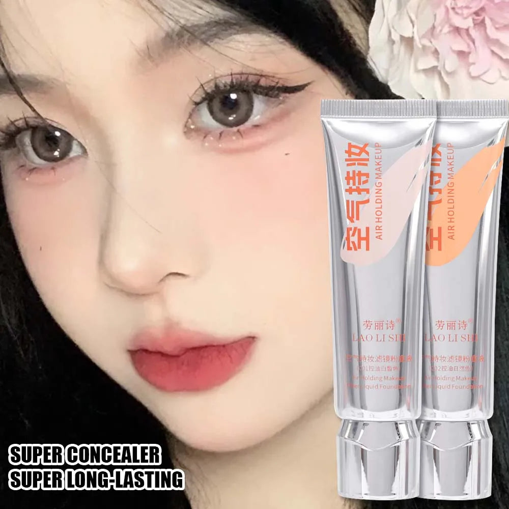 Face Foundation Cream Matte Smooth BB Cream Waterproof Long Lasting Moisturizing Concealer Liquid Full Coverage Acne Makeup Base
