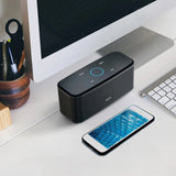 Altavoz Bluetooth DOSS SoundBox, control táctil, sonido HD de 12 W, resistencia al agua IPX5, micrófono integrado, manos libres.