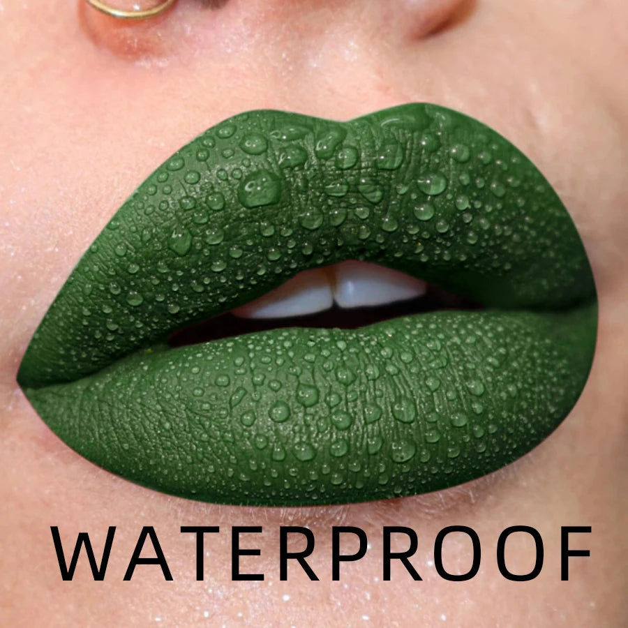 Luxurious Lip Glaze - Dewy Long-Lasting Wear, Waterproof & Moisturizing, High Pigment Lip Tint Oil, Essential Beauty Makeup for