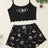 Leopard Print Sling Sleepwear Women's Pajamas Set Sexy Lingerie V-Neck Sleeveless Top and Shorts Sets Pyjamas Homewear - Lootquake
