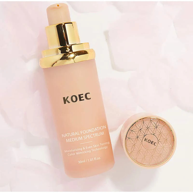 Fond de teint bionique 4 en 1, anti-cernes liquide, hydratant, couvrance totale, longue tenue, waterproof, spectre SPF50+, imite les couleurs