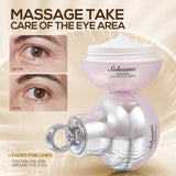 Collagen Massage Eye Cream - Hydrating & Firming Eye Contour, Gentle Care for Eye Area, Lightweight Gel Texture for Smooth Skin