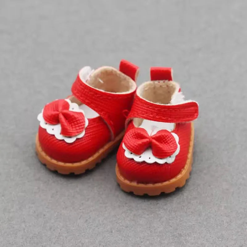 Labubu Shoes Multiple Styles Leather Shoes DIY Dolls Accessories