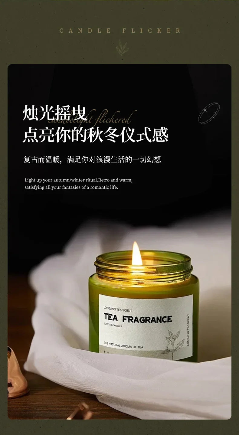 Aromatherapy Candles Indoor Bedroom Fragrance Home Long Lasting Light Fragrance Helps Sleep Purifying Air Birthday Gift