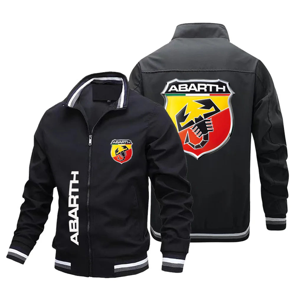 Manteau Bombardier Respiré avec Logo Imprimé pour Homme et Femme, Veste Cristaux en Voiture, Y2K Street Hip Hop Sportif, - Lootquake