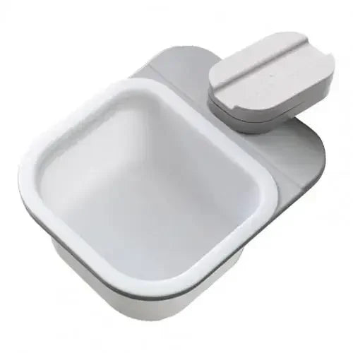Trash Tray Rotation Desk Dustbin Small Size Widely Applied  Useful Plastic Under Table Trash Tray Desk Trash Can