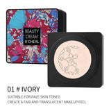 Base de maquillaje Magic Foundation Mushroom Head Air Cushion CC Cream, resistente al agua, iluminadora, base de maquillaje para mujer, maquillaje facial, cosmética coreana.