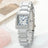 New Fashion Roman Scale Women Watches Luxury Ladies Wristwatch Quartz Watch Rhinestone Men Women Watches Relogio Feminino Clocks - Lootquake