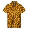 3D Printed Black And White Giraffe Pattern Hawaii Shirts Mens Short Sleeve Big Size Beach Shirts Funny Giraffe Party Blouse Tops - Lootquake