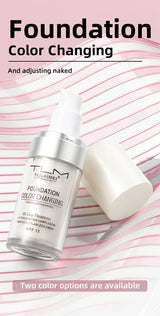 TLM Foundation Color Changing Mike Makeup For Full Coverage Blush Cream Brightening Moisturizing Longlasting Non-flading Makeup