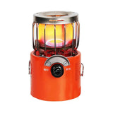Outdoor Heater 1300W Portable Dual-Use Heating Stove Liquefied Gas Mini Tent Heater Grill Stove Tent Heater For Camping - Lootquake