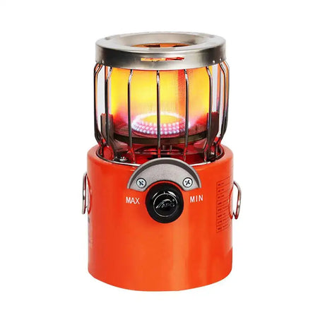 Outdoor Heater 1300W Portable Dual-Use Heating Stove Liquefied Gas Mini Tent Heater Grill Stove Tent Heater For Camping - Lootquake